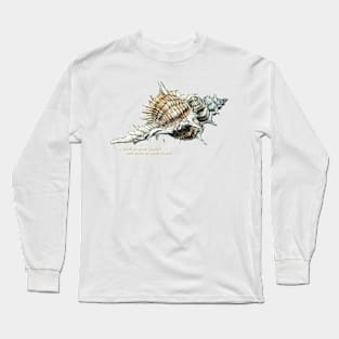 A Shell In Your Pocket - Beach Combing Long Sleeve T-Shirt